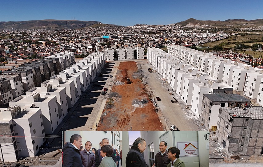 REPORTA PEPE SALDÍVAR INVERSIÓN MILLONARIA PARA 2,052 VIVIENDAS EN GUADALUPE