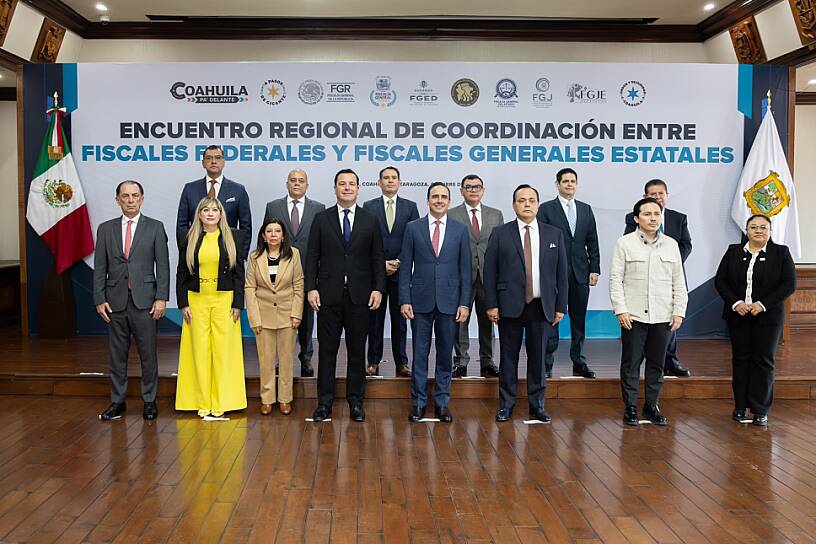 PARTICIPA FISCAL GENERAL EN ENCUENTRO ENTRE FISCALÍAS FEDERALES Y ESTATALES