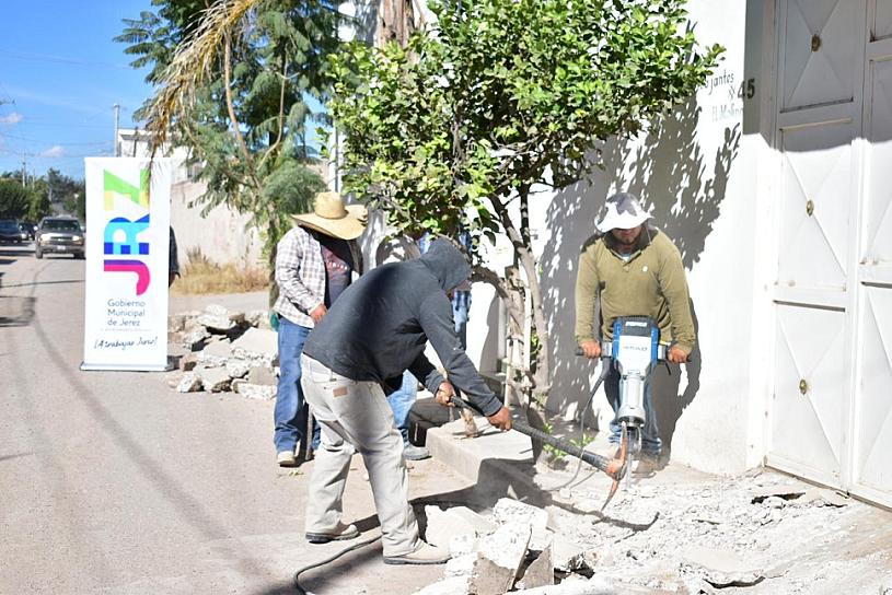 ARRANCAN 16 OBRAS PARA MEJORA DE INFRAESTRUCTURA DE JEREZ