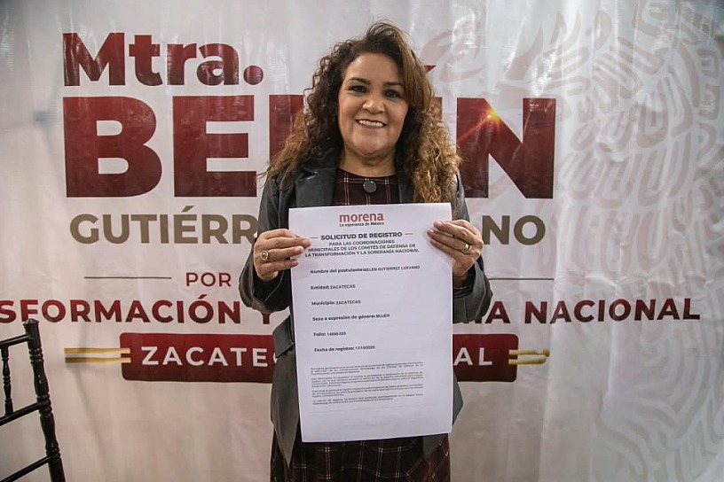 PRESENTA BELÉN GUTIÉRREZ ASPIRACIÓN A COORDINACIÓN MUNICIPAL DE COMITÉS DE DEFENSA