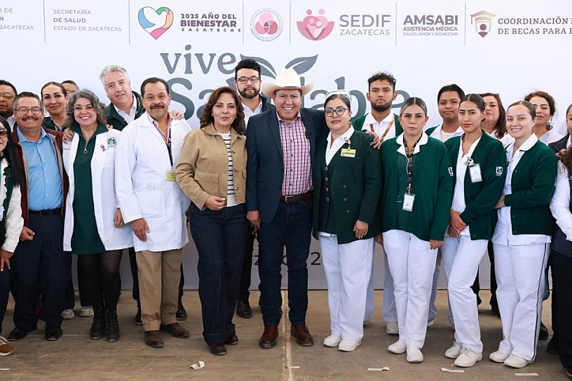 Arrancan Jornadas de Salud Escolar "Vive Saludable, Vive Feliz" 