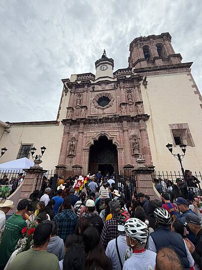 REÚNE SAN JUDAS TADEO A CIENTOS DE PEREGRINOS Y DEVOTOS EN VILLANUEVA