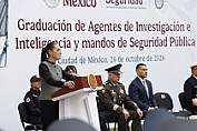 FORTALECE SSPC INVESTIGACIÓN E INTELIGENCIA CON LA FORMACIÓN DE NUEVOS AGENTES