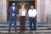 ENTREGA ANALÍ INFANTE LEY DE INGRESOS DE GUADALUPE SIN AUMENTOS AL PREDIAL