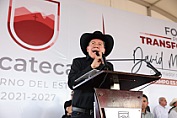 DESTACA DAVID MONREAL 319 MILLONES DE PESOS EN APOYOS SOCIALES EN OJOCALIENTE