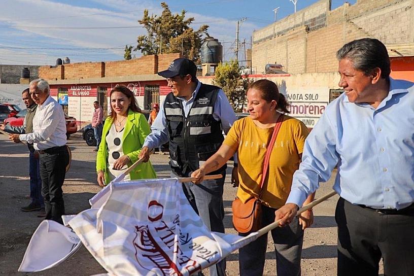 ARRANCA PAVIMENTACIÓN DE CALLES EN FRESNILLO