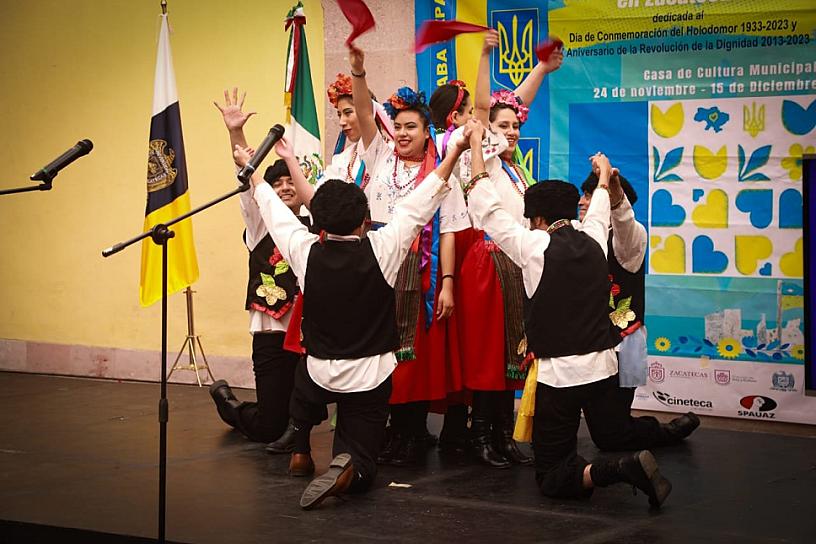 ARRANCA SEMANA CULTURAL DE UCRANIA EN ZACATECAS