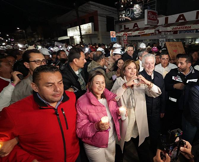 ARRANCA XÓCHITL GÁLVEZ SU CAMPAÑA DESDE FRESNILLO, ZACATECAS