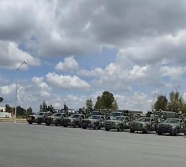 ARRIBAN 350 ELEMENTOS DEL EJÉRCITO PARA REFORZAR SEGURIDAD EN ZACATECAS