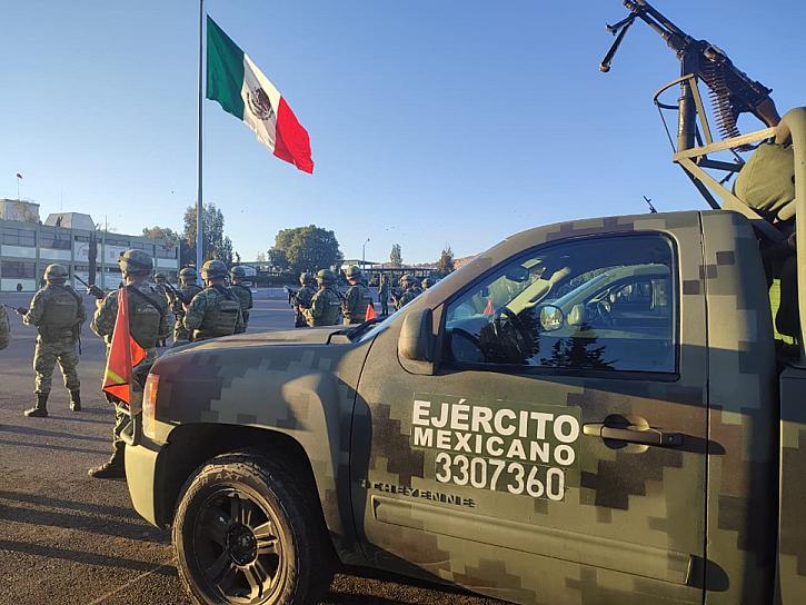 ARRIBAN 750 ELEMENTOS DEL EJÉRCITO MEXICANO 