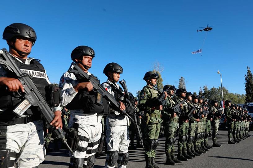 ARRIBAN A ZACATECAS 660 ELEMENTOS DEL EJÉRCITO MEXICANO Y GUARDIA NACIONAL 