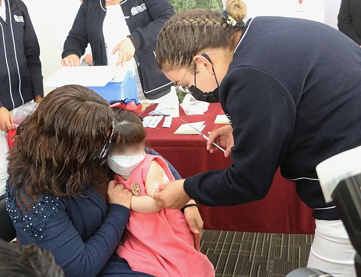 ARRIBAN A ZACATECAS DIVERSAS VACUNAS PARA NIÑOS