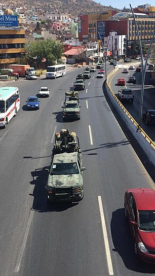 ARRIBAN A ZACATECAS REFUERZOS DEL EJÉRCITO MEXICANO