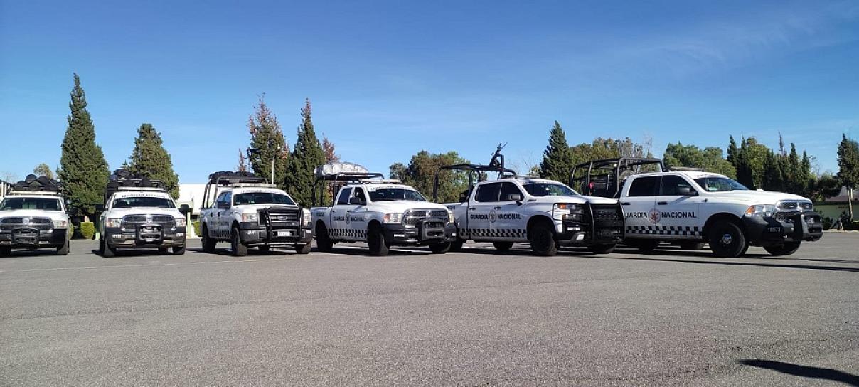 ARRIBAN ELEMENTOS DE LA SEDENA PARA REFORZAR LA SEGURIDAD