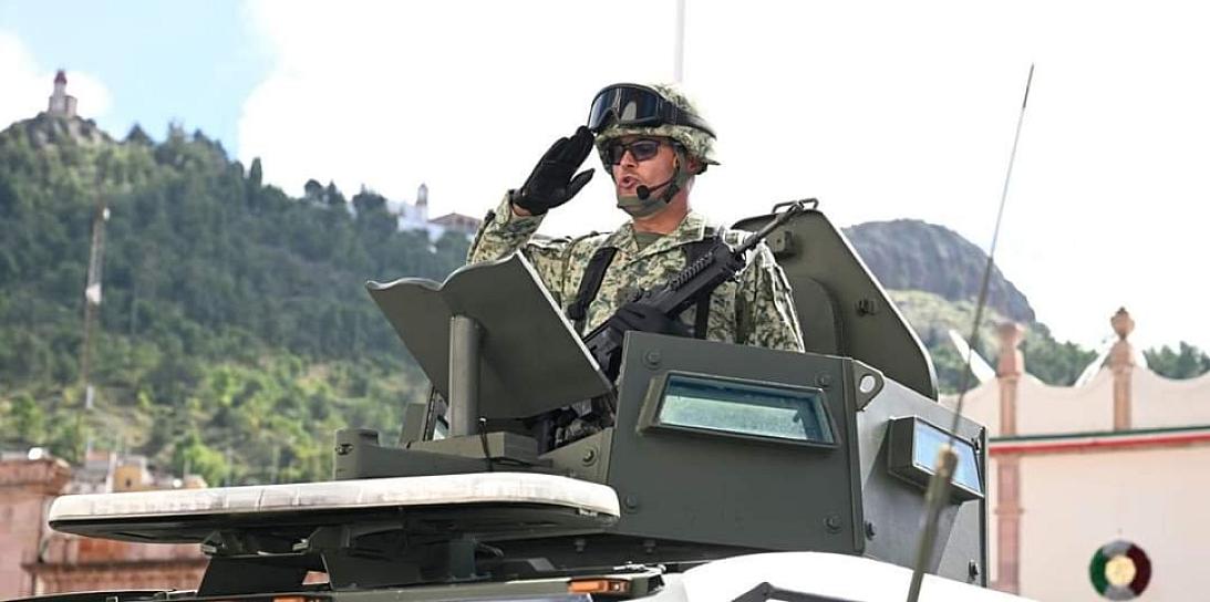 ARRIBAN NUEVOS MILITARES A FRESNILLO PARA REFORZAR SEGURIDAD