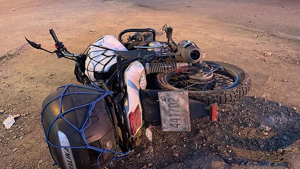 ARROLLAN A MOTOCICLISTA 
