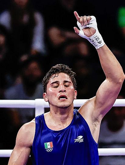 ASEGURA MARCO VERDE MEDALLA PARA MÉXICO EN EL BOXEO DE PARÍS 2024