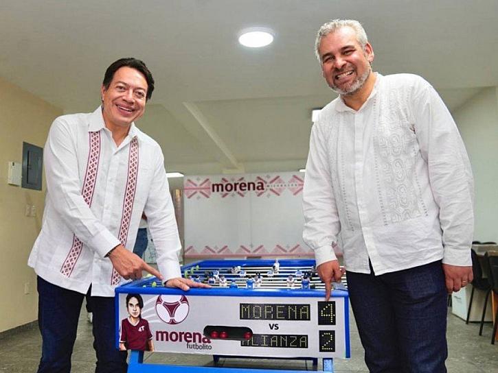 ASEGURA MARIO DELGADO QUE ARREBATARÁ DOS ENTIDADES AL PRI EN 2023