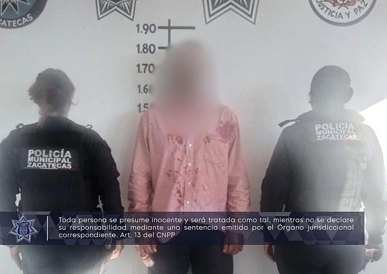 DETIENEN A HOMBRE POR VIOLENCIA FAMILIAR EN CIENEGUILLAS