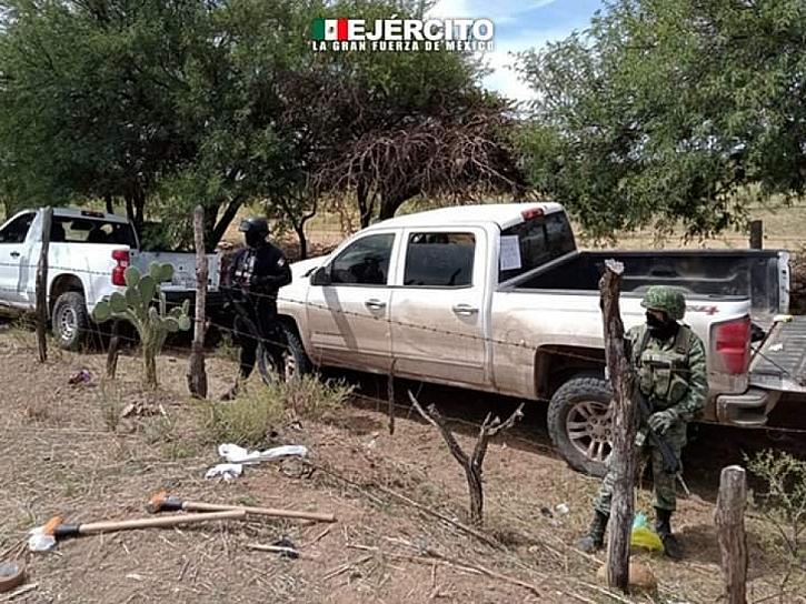 ASEGURAN ARMAS, DROGA, VEHÍCULOS EN HECHOS VIOLENTOS EN JEREZ