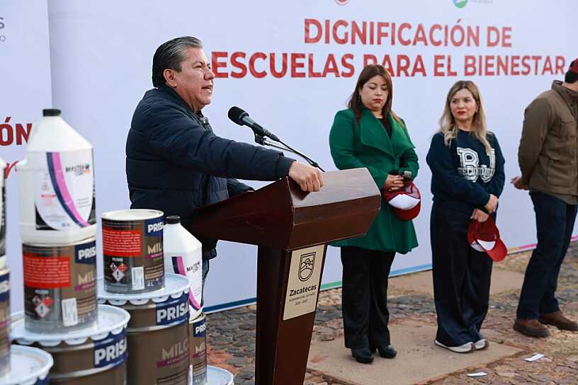 ANUNCIAN MÁS DE MIL MILLONES DE PESOS PARA DIGNIFICAR ESCUELAS EN ZACATECAS