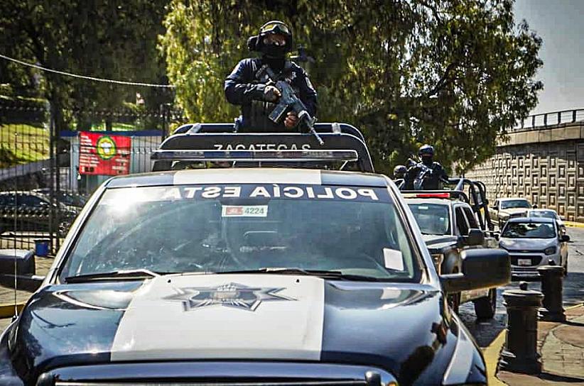 ASEGURAN ELEMENTOS DE LA PEP VEHÍCULO EN PINOS