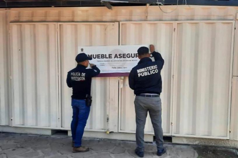ASEGURAN INMUEBLES DE EMPRESA QUE OPERABA GLOBO EN TEOTIHUACÁN