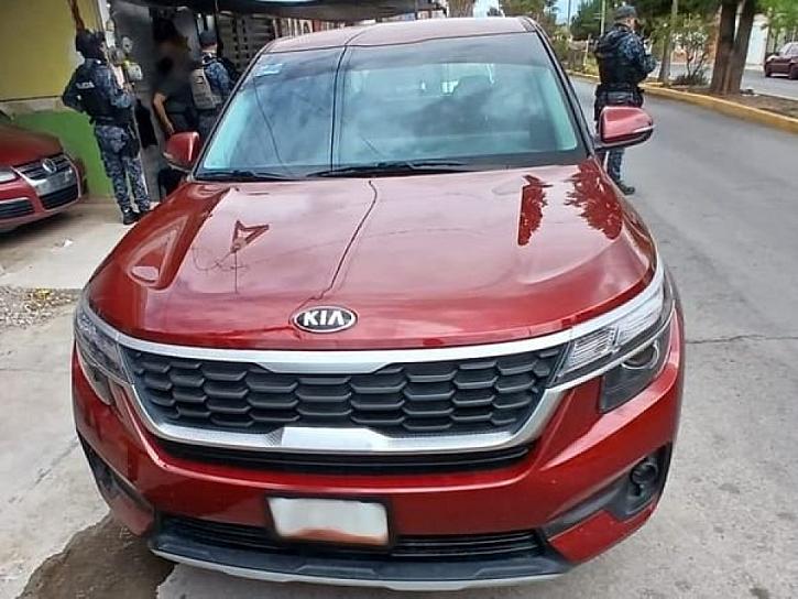 ASEGURA PEP CAMIONETA CON REPORTE DE ROBO 