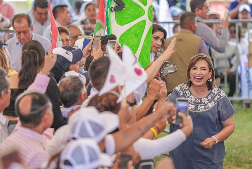 ASEGURA XÓCHITL GÁLVEZ QUE DEVOLVERÁ LA PAZ A MORELOS