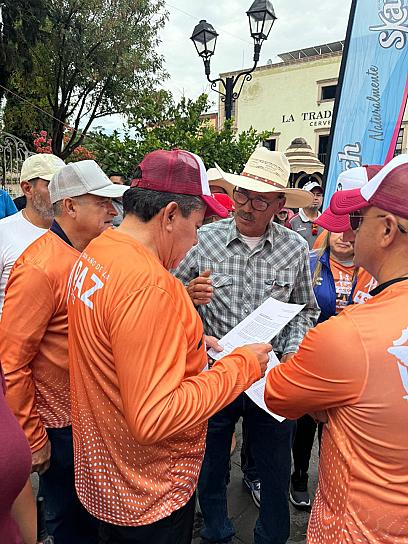 ASISTE DAVID MONREAL A LA CARRERA INCLUYENTE POR LA PAZ 5K