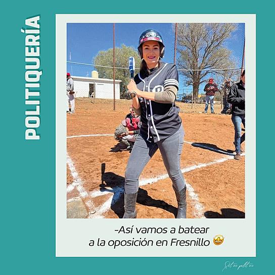 -Así vamos a batear a la oposición en Fresnillo 🤩