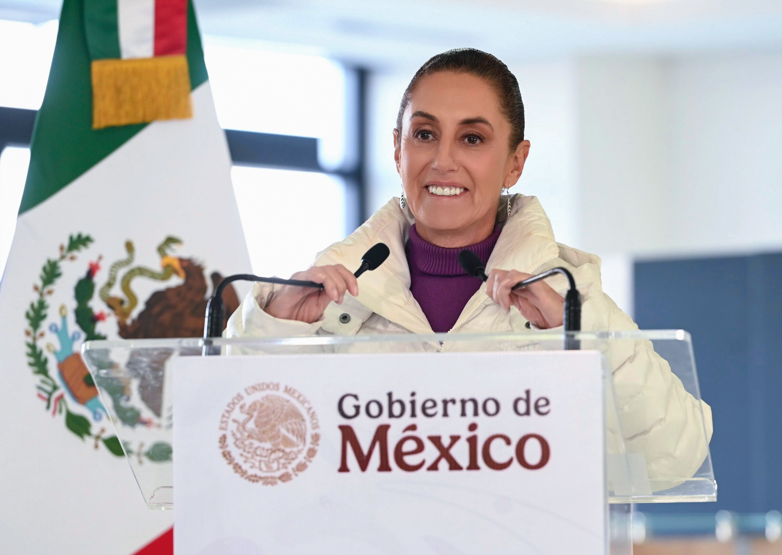 INAUGURA PRESIDENTA CLAUDIA SHEINBAUM NUEVA ADUANA EN NUEVO LAREDO