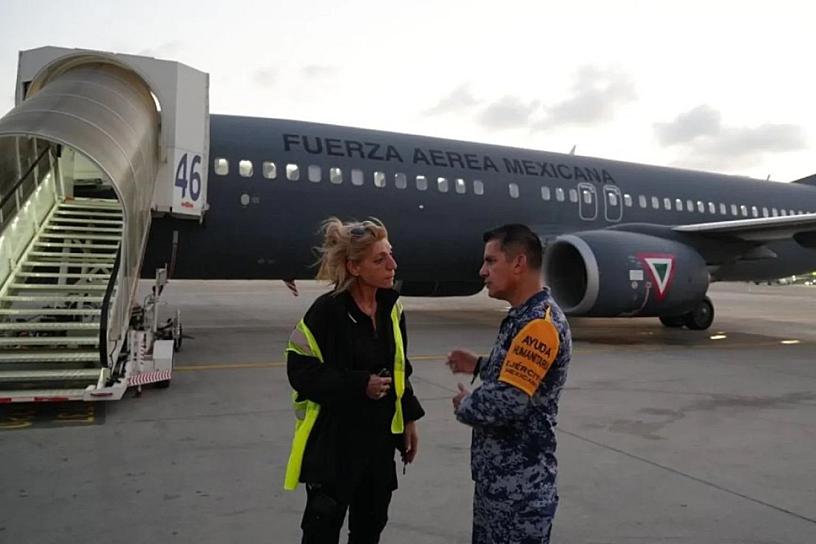 ATERRIZA EN ISRAEL AVIÓN DE LA FAM QUE RESCATARÁ A MEXICANOS 