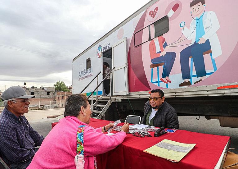 ATIENDE AMSABI A MÁS DE 300 PERSONAS CON SERVICIOS MÉDICOS GRATUITOS
