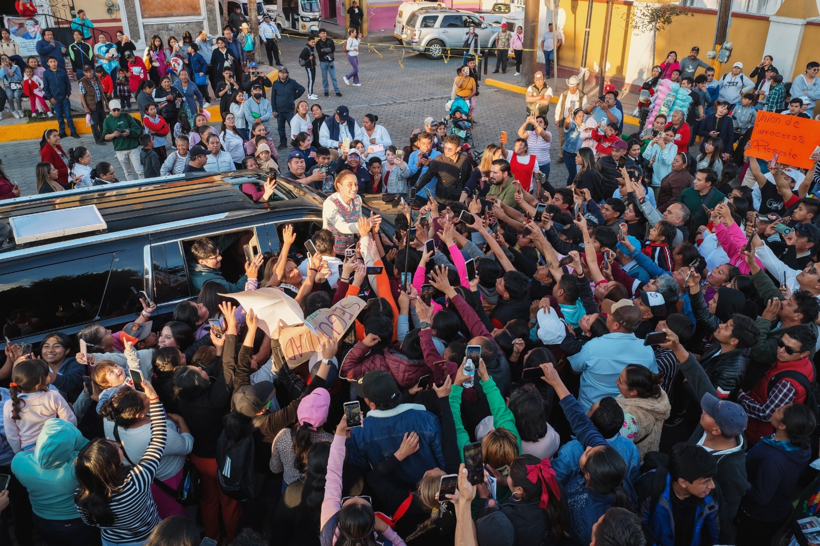 RECORRE LA PRESIDENTA CLAUDIA SHEINBAUM PUEBLA, VERACRUZ Y TAMAULIPAS CON OBRAS, VIVIENDA Y PROGRAMAS SOCIALES