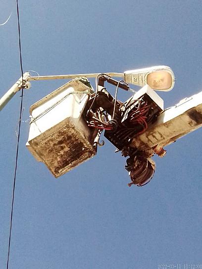 ATIENDE GOBIERNO DE ZACATECAS ALUMBRADO PÚBLICO EN DIFERENTES PUNTOS DE LA CAPITAL 