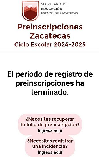 ATIENDEN INCIDENCIAS, TRAS PROCESO DE PREINSCRIPCIONES EN FRESNILLO