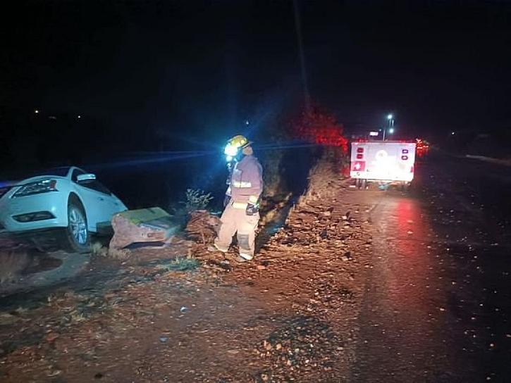 ATIENDE PC ACCIDENTE EN CARRETERA FEDERAL 54