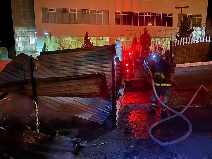 ATIENDE PC CONATO DE INCENDIO EN LA CAPITAL