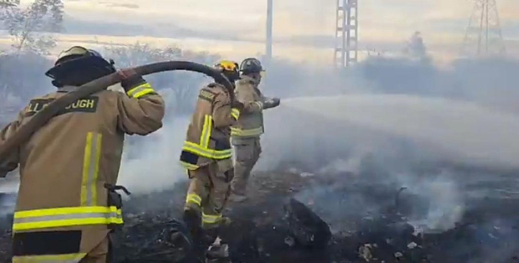 Atiende PC de la capital incendio en Agronomía