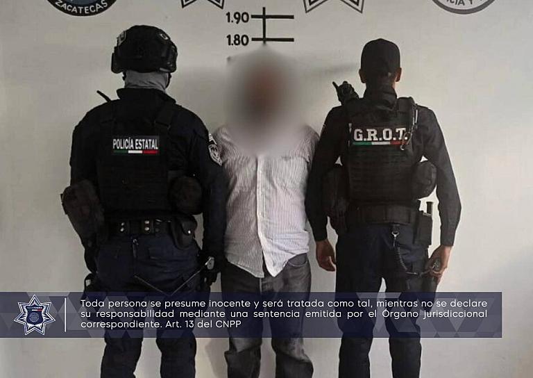 ATRAPAN A AGRESOR ARMADO EN LAS CHILITAS TRAS AMENAZA A MADRE E HIJO