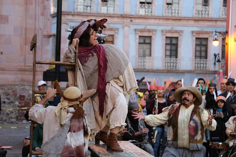 A TRAVÉS DEL TEATRO, DIFUNDEN LAS LENGUAS INDÍGENAS DE ZACATECAS