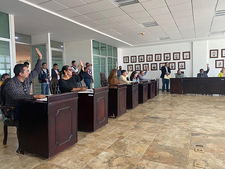 AUTORIZAN REGIDORES PRESENTACIÓN DE LA CUENTA PÚBLICA 2022