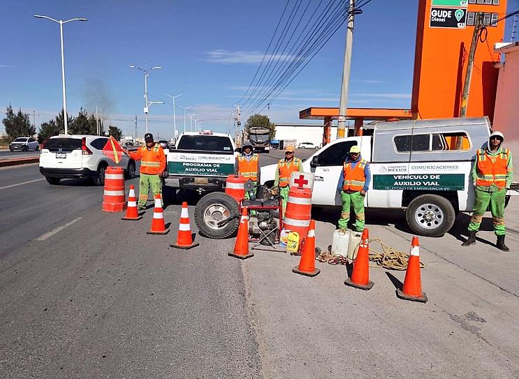 AUXILIA SICT A VIAJEROS EN CARRETERAS