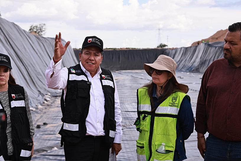 AVANZA 74% CONSTRUCCIÓN DE RELLENO SANITARIO EN LUIS MOYA