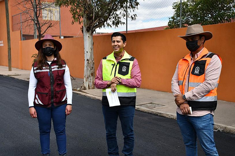 AVANZA GUADALUPE EN INTERVENCIÓN DE VIALIDADES