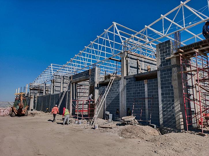 AVANZA LA CONSTRUCCIÓN DEL COMPLEJO DE ALMACENES CENTRALES