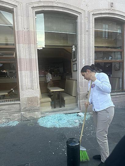 AVANZA LIMPIEZA DE INMUEBLES DEL CENTRO HISTÓRICO, TRAS MARCHA DEL 8M