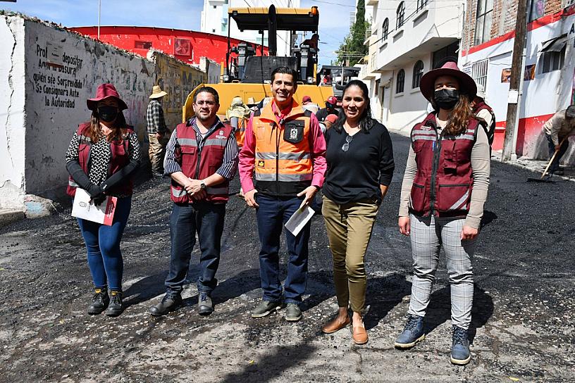 AVANZAN OBRAS DE INFRAESTRUCTURA EN GUADALUPE 