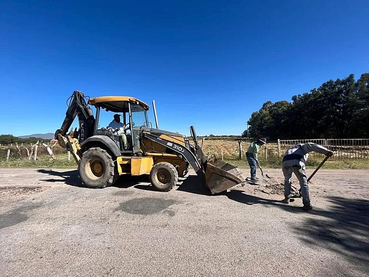 AVANZAN  TRABAJOS DE REHABILITACIÓN DE CAMINO A LA GAVIA